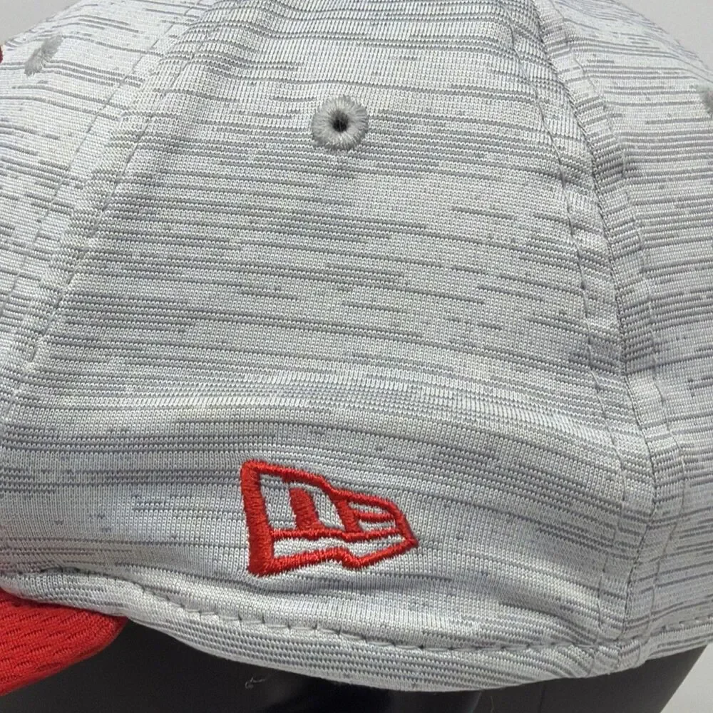 Kansas City Chiefs Youth New Era 9FORTY Gray Red NFL Snapback Hat